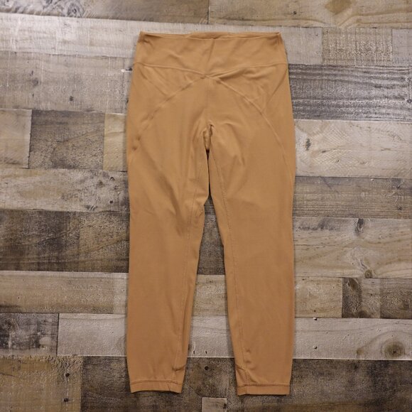 Lululemon Get Centred High Rise Tight 25" Women's 10 Saddle Brown - Picture 1 of 12